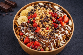 3 Çikolatalı Waffle (Kova)